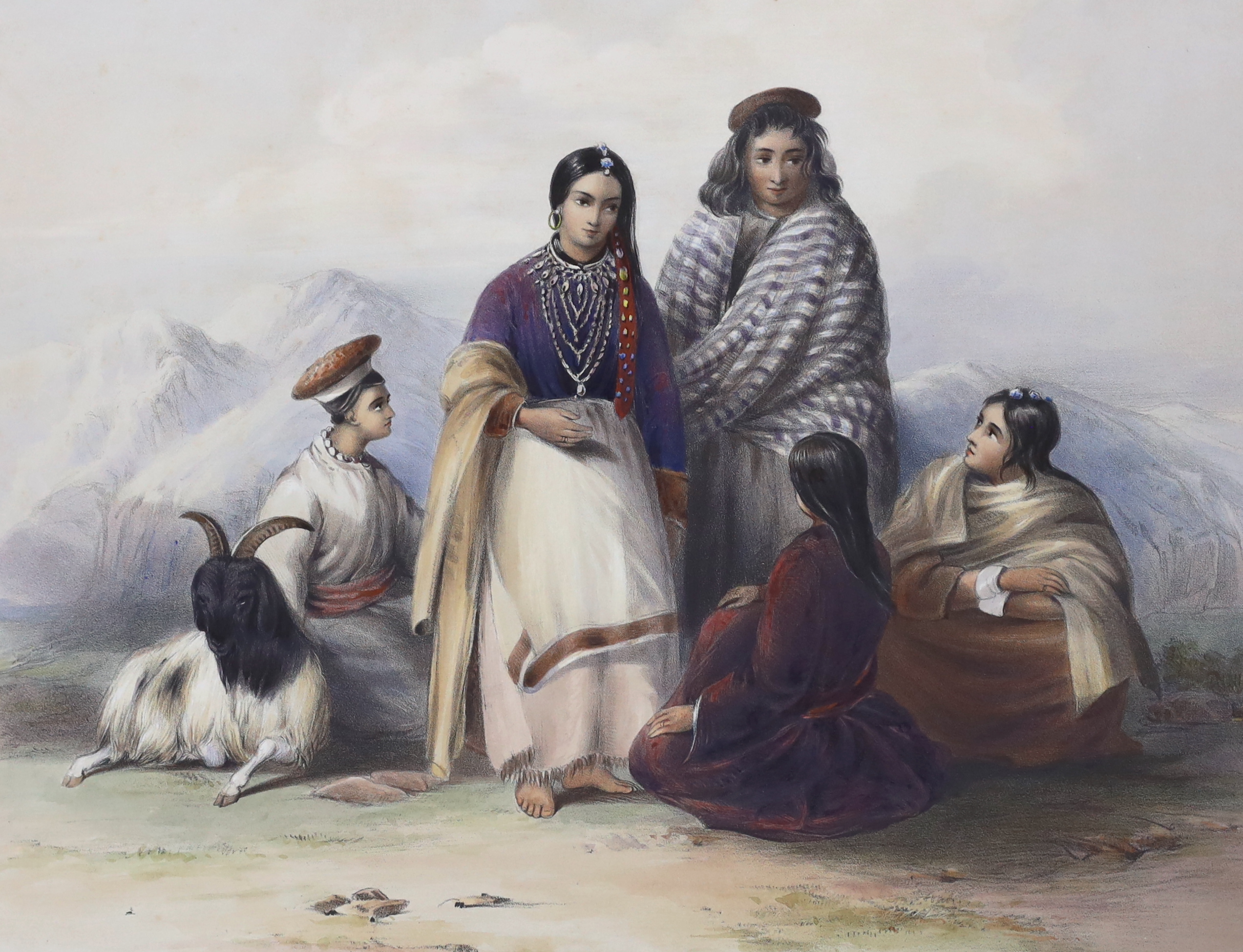 Emily Eden (1797-1869) - PORTRAITS OF THE PRINCES & PEOPLE OF INDIA.